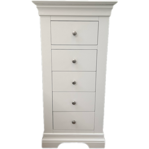 Province White Tall Thin Chest